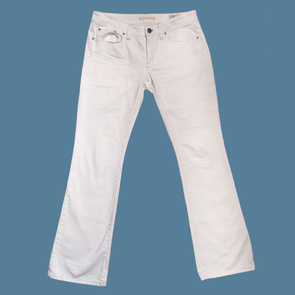Low Rise Y2K Flare Jeans— Gap Brand Limited Edition White Bell Bottoms